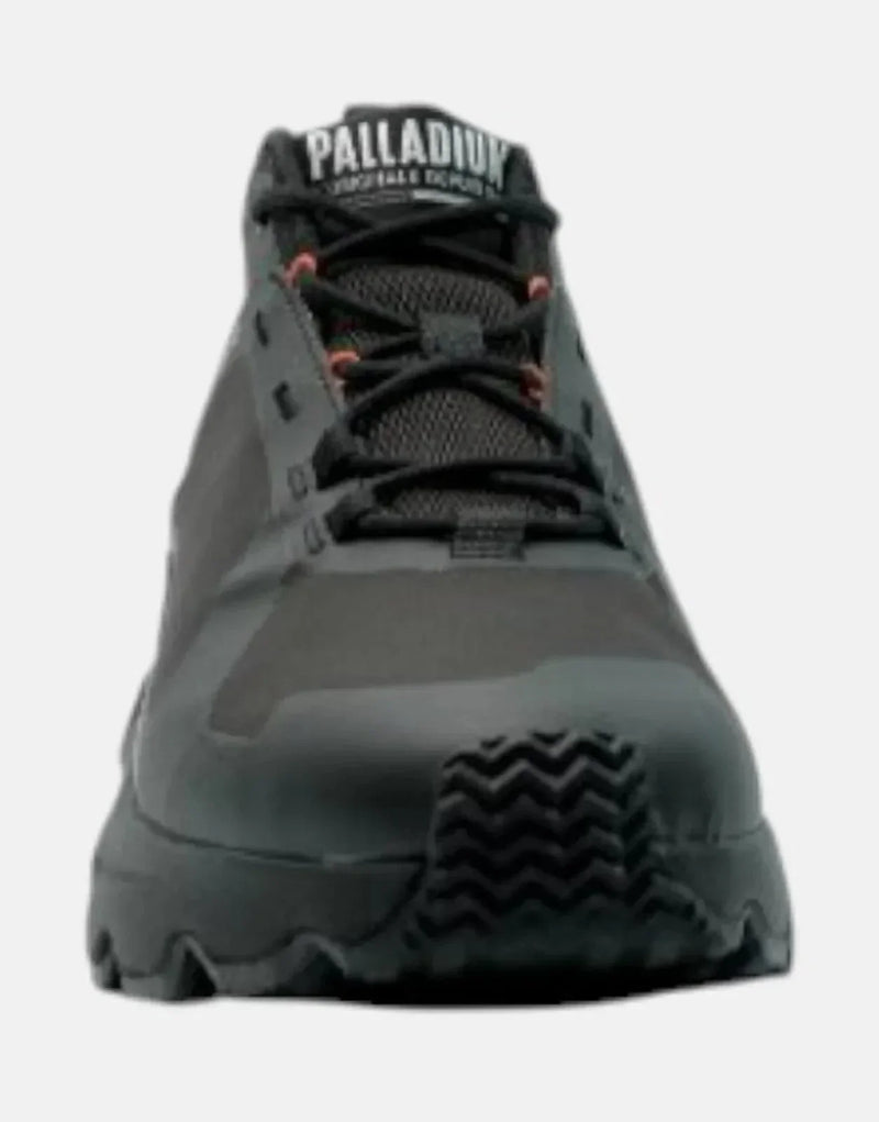 Palladium Thunder Mid Black Sneakers: Urban Tech, Protective Nylon Ripstop, Fast Lacing