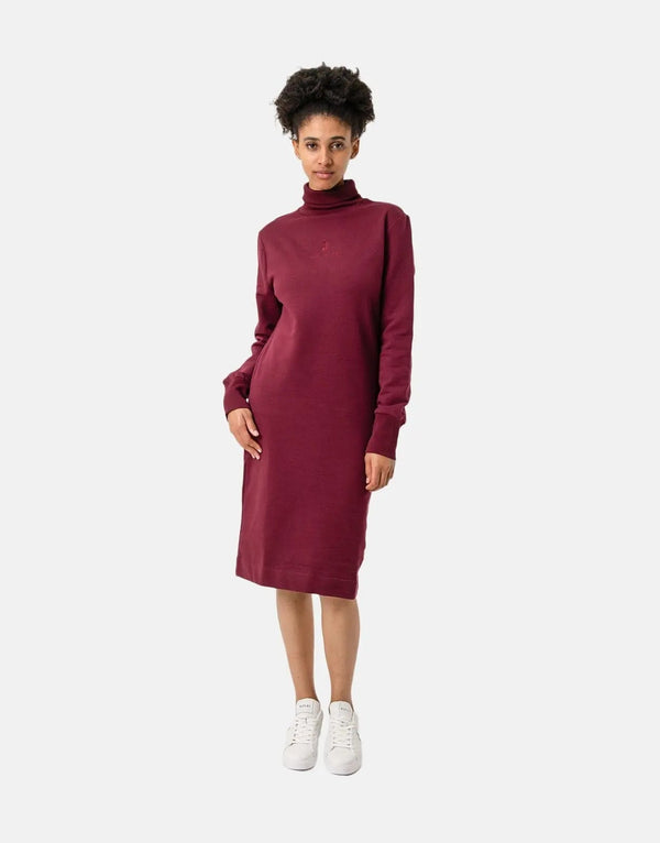 Luxurious Polo Addison Wine Sweater Dress: Chic, Warm, Elegant, Flattering Silhouette