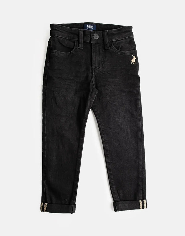 Polo Boys Luke Slim Fit Durable Denim Jeans for Stylish Everyday Comfort