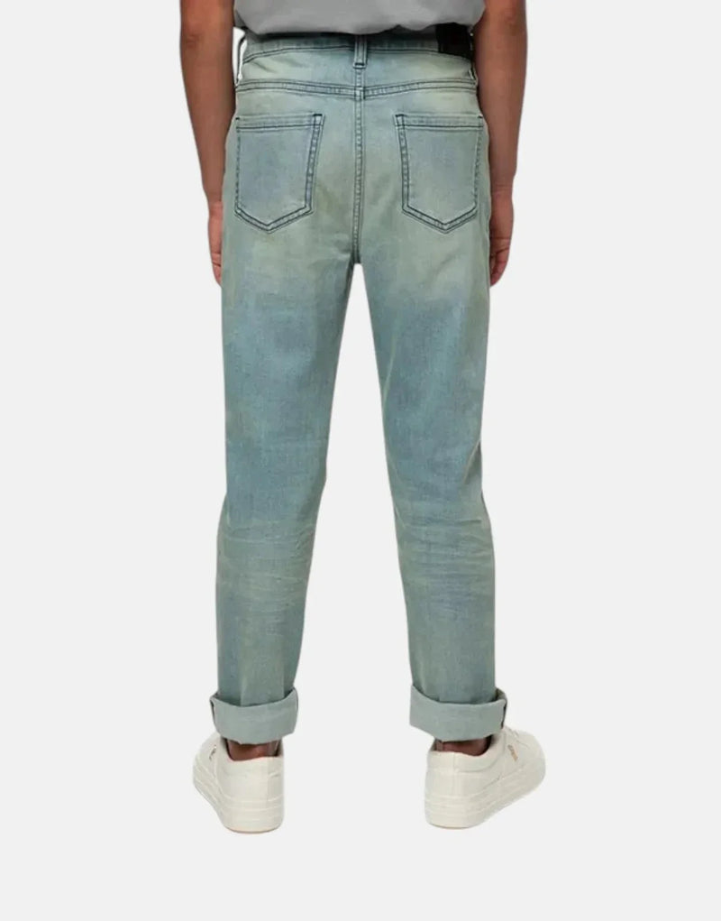 Polo Boys' Rowan Tinted Light Wash Slim Fit Stretch Denim Jeans