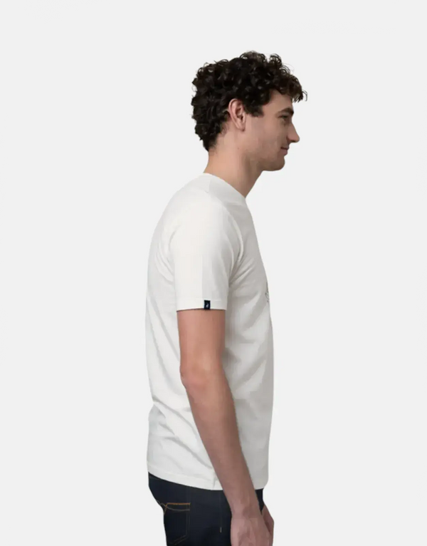 Luxurious Polo Crest Embroidered White T-Shirt for Men - Soft Cotton Comfort