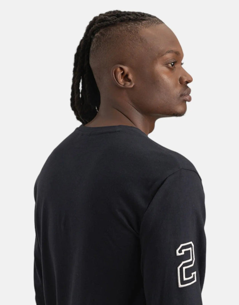 Premium Polo Equestrian Navy Long Sleeve T-Shirt for Comfort & Style