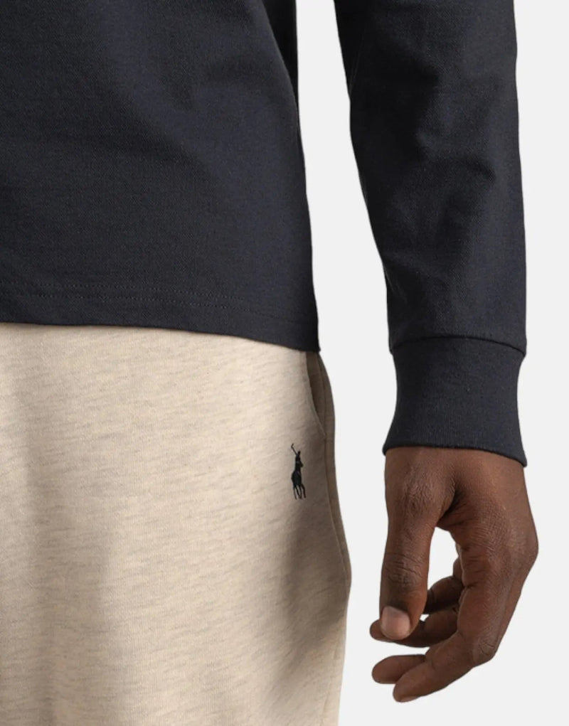 Premium Polo Equestrian Navy Long Sleeve T-Shirt for Comfort & Style