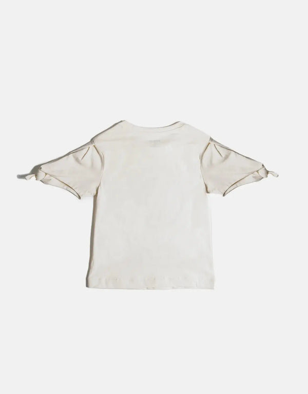 Polo Girls Claire Sequin Sand T-Shirt: Shimmering Comfort for Young Fashionistas