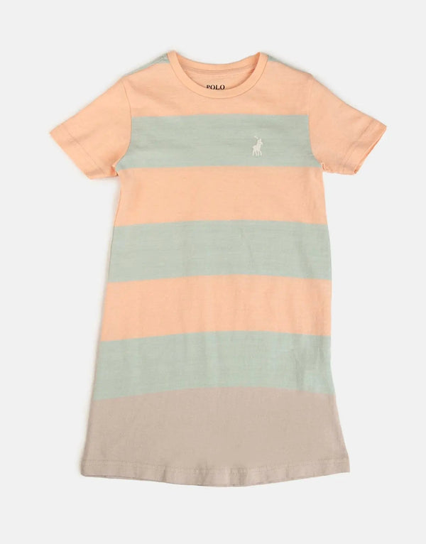Polo Girls Cristina Pale Peach Dress: Stylish, Comfortable, Everyday Essential