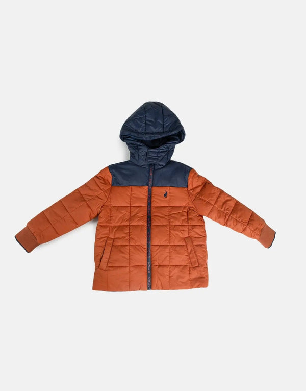 Polo Kids Whyatt Colour Block Puffer Jacket: Warm, Stylish, and Durable Outerwear