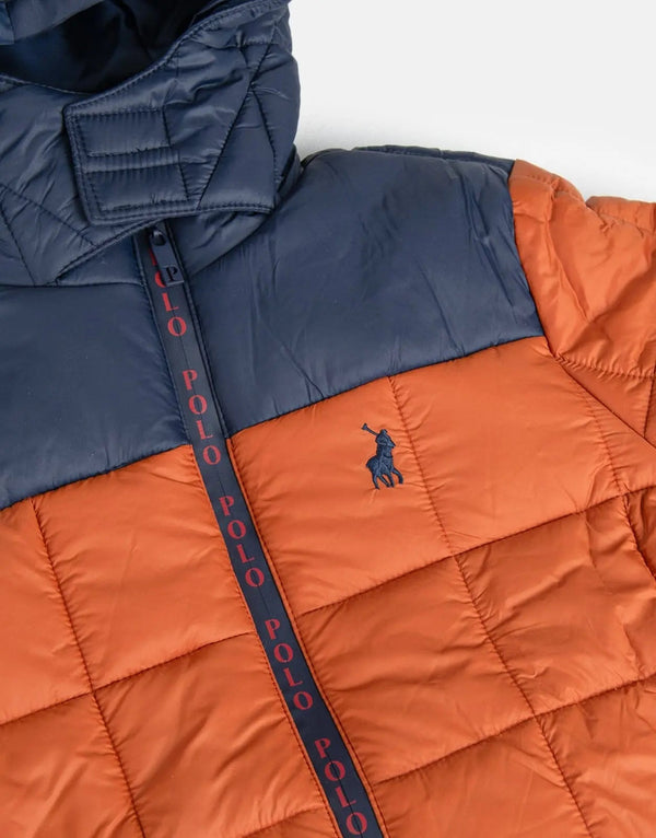 Polo Kids Whyatt Colour Block Puffer Jacket: Warm, Stylish, and Durable Outerwear