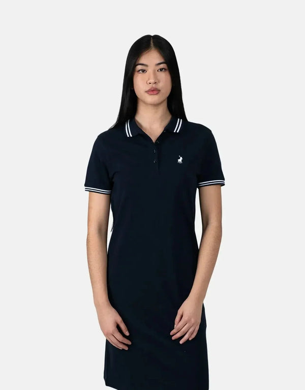 Polo Leah Navy Golfer Dress: Classic Comfort, Sporty Chic, Everyday Elegance
