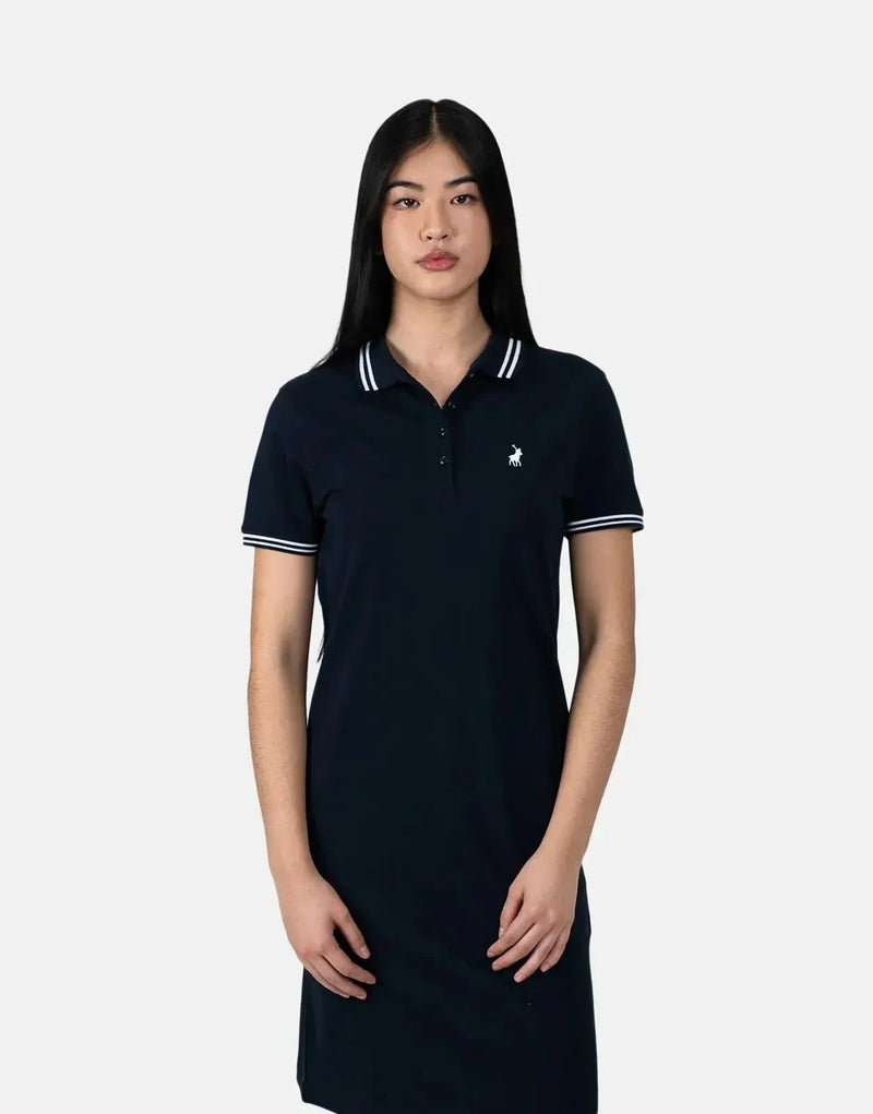 Polo Leah Navy Golfer Dress: Classic Comfort, Sporty Chic, Everyday Elegance