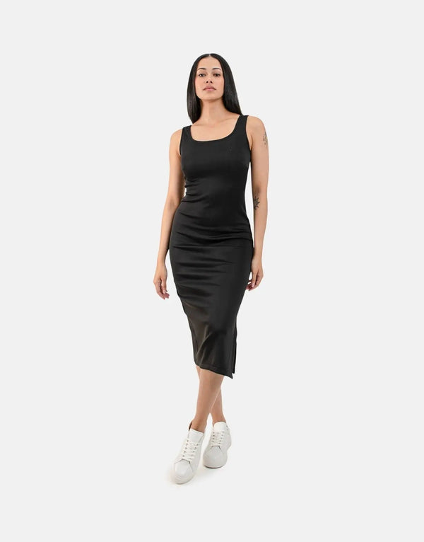 Polo Megan Elegant Black Occasion Dress for Women - Classic Sophistication