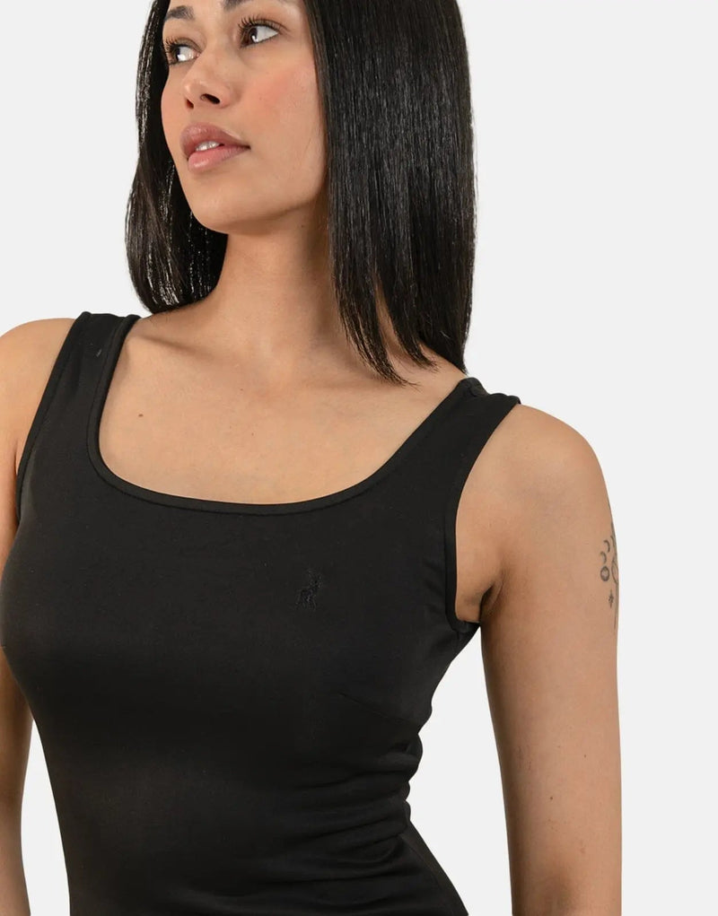 Polo Megan Elegant Black Occasion Dress for Women - Classic Sophistication