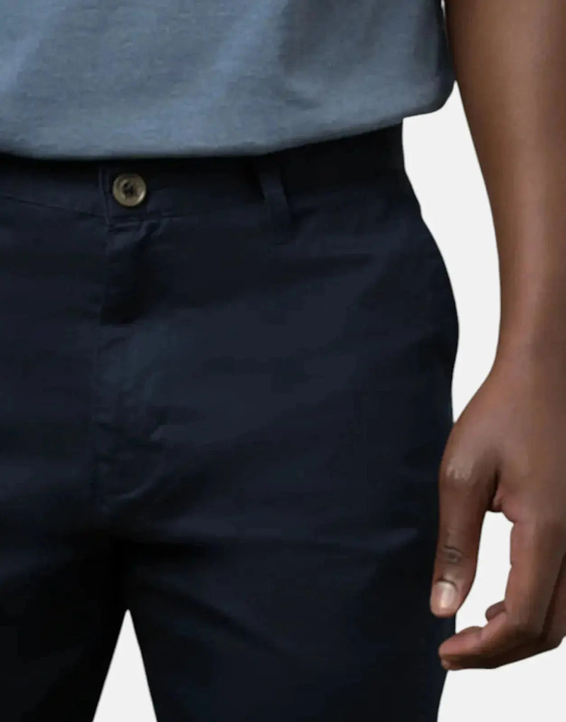 Polo Milan Men's Straight Leg Navy Chino Pants for Effortless Style