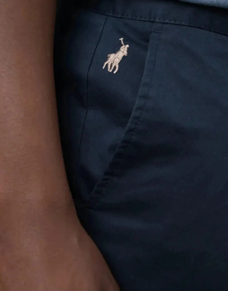 Polo Milan Men's Straight Leg Navy Chino Pants for Effortless Style