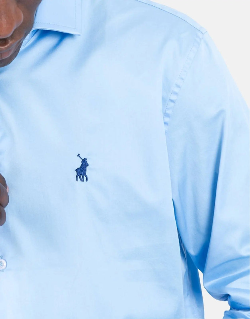 Polo Signature Sateen Light Blue T-Shirt – Premium Soft Comfort Fit