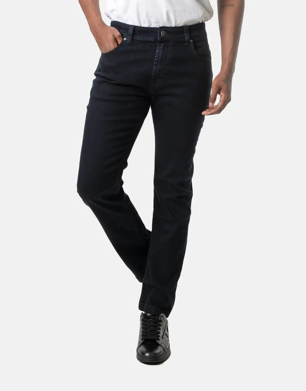 Polo Simon Men's Durable Straight Leg Jeans - Classic Blue Denim Comfort