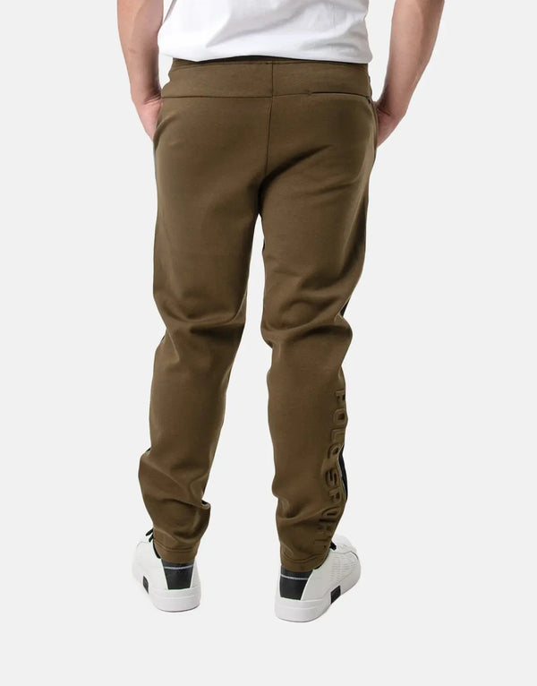 Polo Sport Men's Green Colour Block Joggers: Premium Comfort, Athletic Style