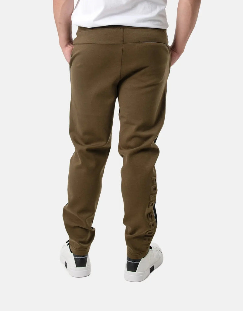 Polo Sport Men's Green Colour Block Joggers: Premium Comfort, Athletic Style