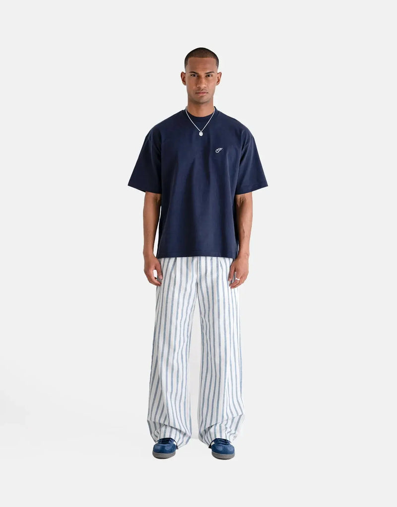 Prohibited Grand Match Navy Performance Tennis T-Shirt for Men
