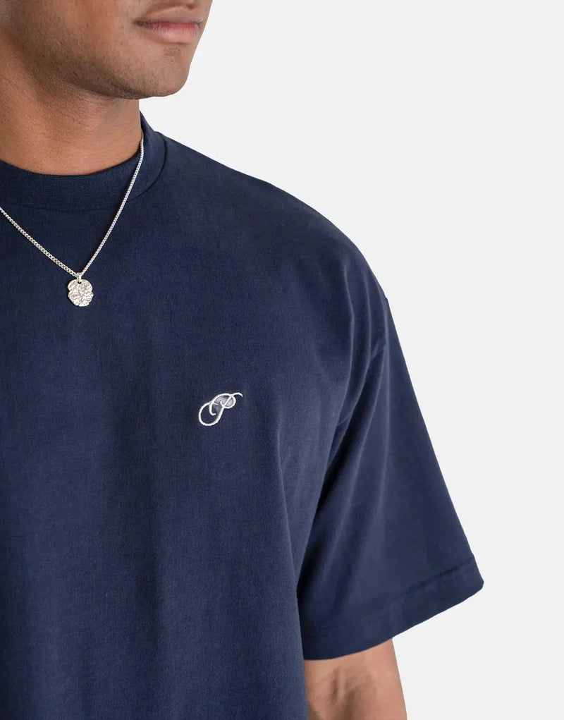 Prohibited Grand Match Navy Performance Tennis T-Shirt for Men