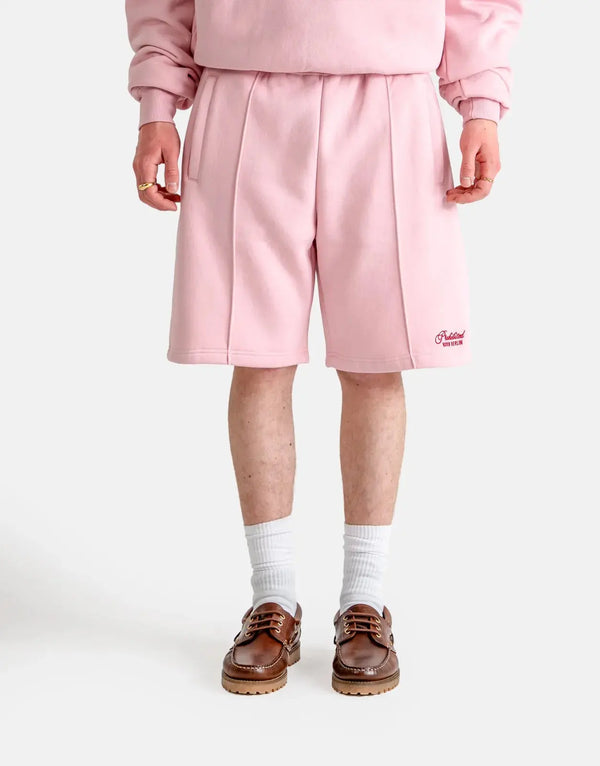 Prohibited Hometown Cherry Pink Sweatshorts - Ultra-Soft Comfy Fleece Shorts