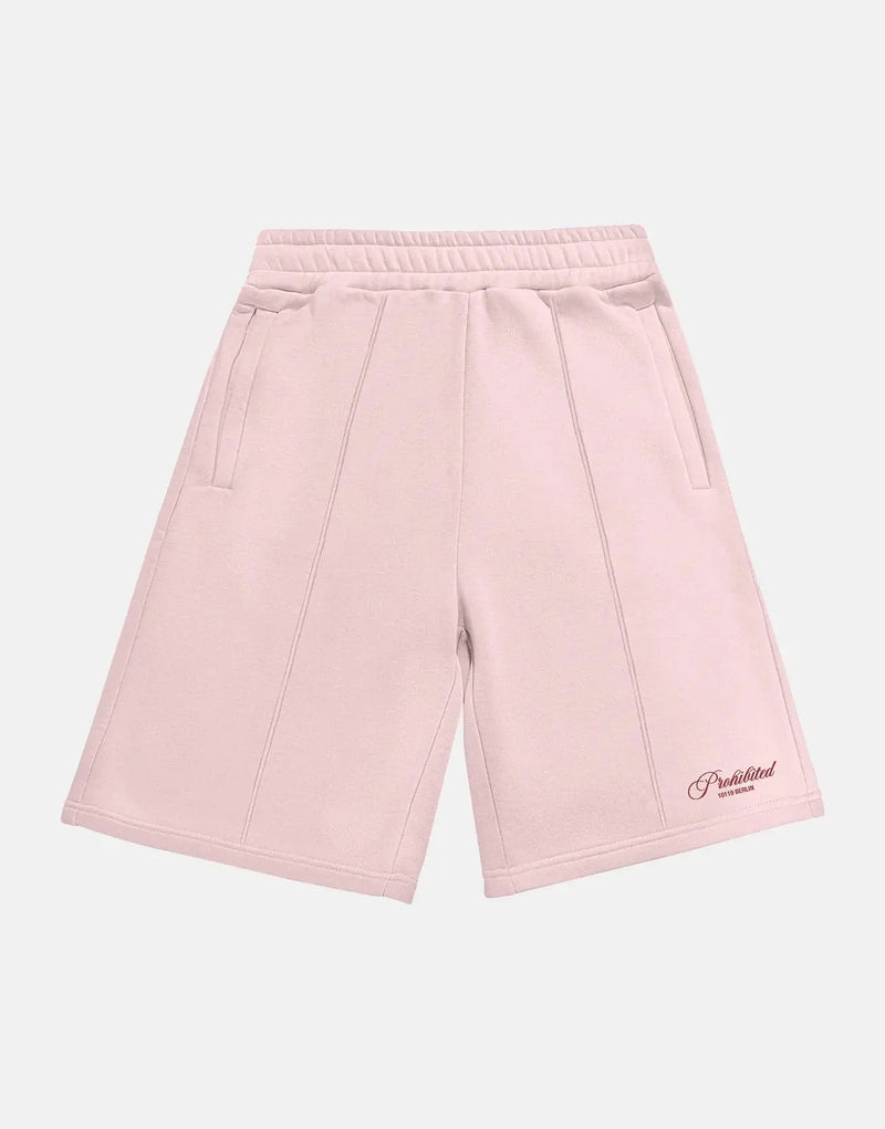 Prohibited Hometown Cherry Pink Sweatshorts - Ultra-Soft Comfy Fleece Shorts