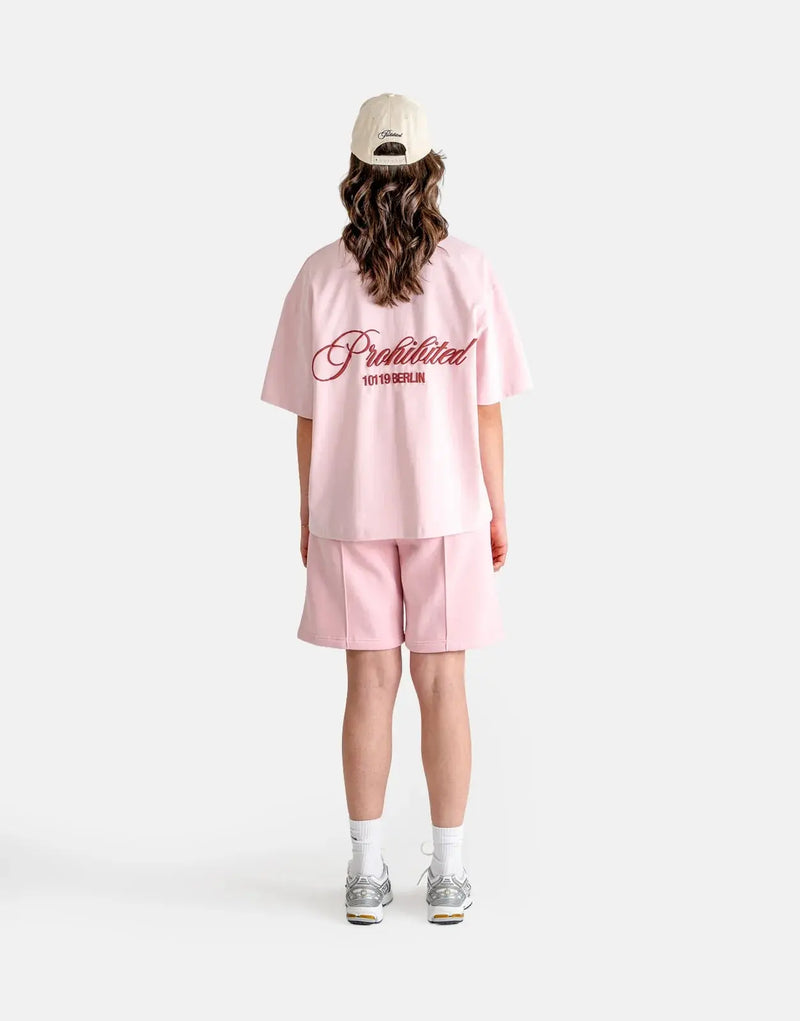 Vibrant Cherry Pink T-Shirt for Men, Comfortable Cotton Crewneck, Stylish Everyday Wear