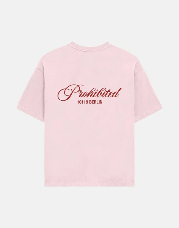 Vibrant Cherry Pink T-Shirt for Men, Comfortable Cotton Crewneck, Stylish Everyday Wear