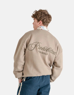 Prohibited Hometown Dust Grey Crew Neck: Premium Soft Cotton Blend, Versatile Everyday Comfort
