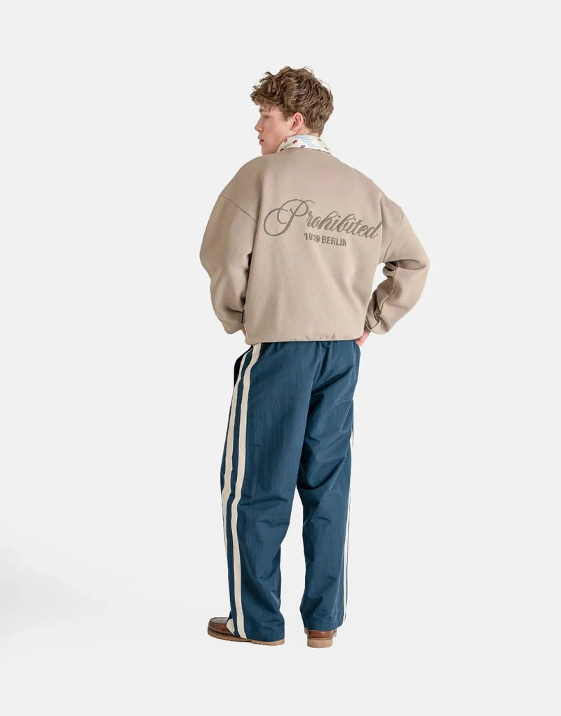 Prohibited Hometown Dust Grey Crew Neck: Premium Soft Cotton Blend, Versatile Everyday Comfort