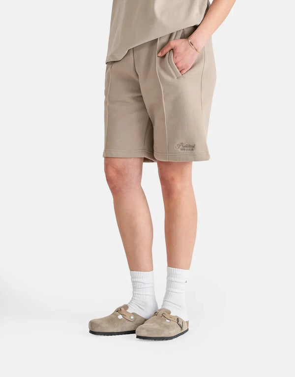 Prohibited Hometown Dust Grey Sweatshorts: Soft, Relaxed Fit for Ultimate Comfort