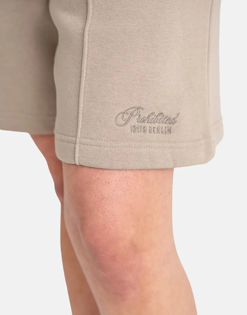 Prohibited Hometown Dust Grey Sweatshorts: Soft, Relaxed Fit for Ultimate Comfort