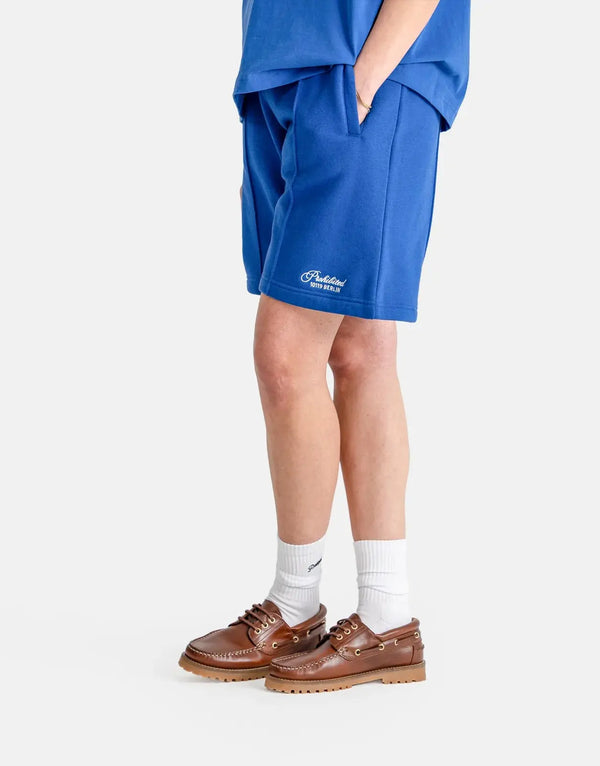 Prohibited Hometown Men's Royal Blue Fleece Sweatshorts - Ultimate Comfort & Style