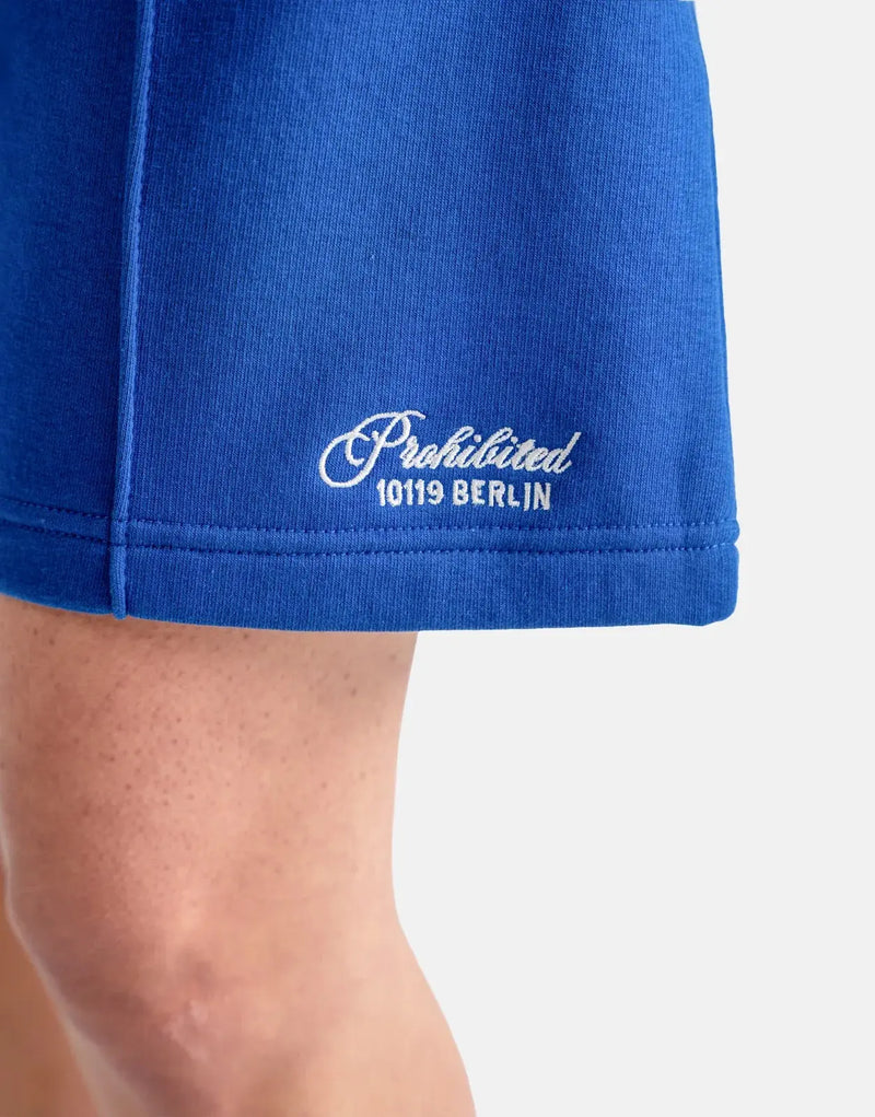 Prohibited Hometown Men's Royal Blue Fleece Sweatshorts - Ultimate Comfort & Style