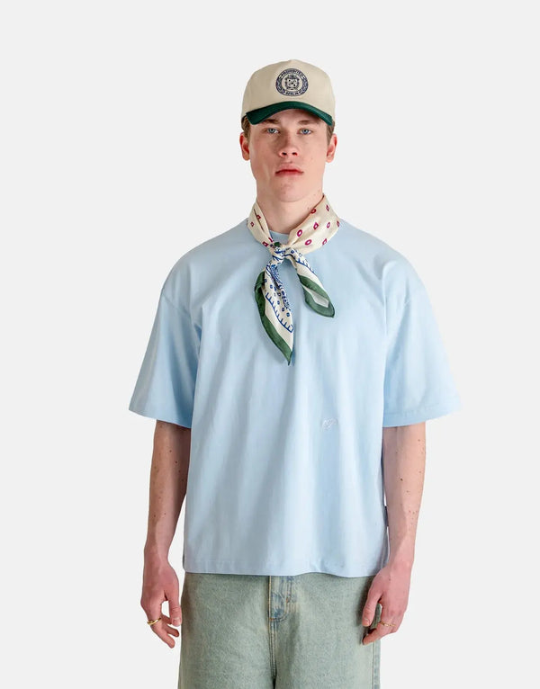 Prohibited Hometown Sky Blue Tee: Soft Cotton, Relaxed Fit, Ultimate Everyday Comfort