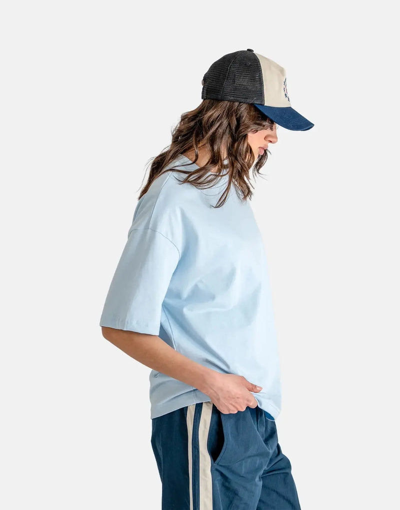 Prohibited Hometown Sky Blue T-Shirt: Soft, Relaxed Fit, Everyday Cotton Blend Comfort