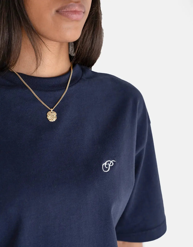Premium Prohibited Yacht Navy T-Shirt: Soft Cotton, Classic Fit, Effortless Style