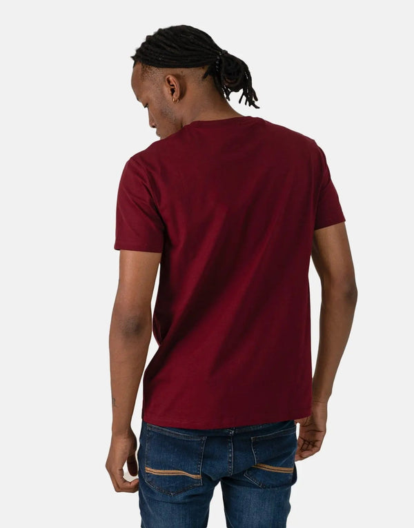 Luxurious Pure Premium Carro Burgundy T-Shirt: Soft, Stylish, Comfortable Fit