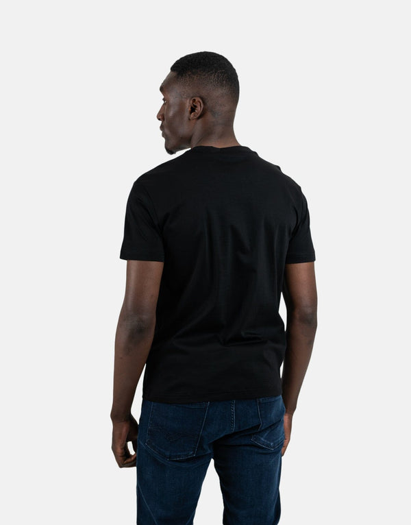 Pure Premium Coniglio Men's Black T-Shirt: Soft, Durable, Everyday Casual Wear