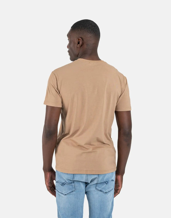 Pure Premium Men's Scrapa Tee: Ultimate Comfort, Stylish Brown Short Sleeve T-Shirt
