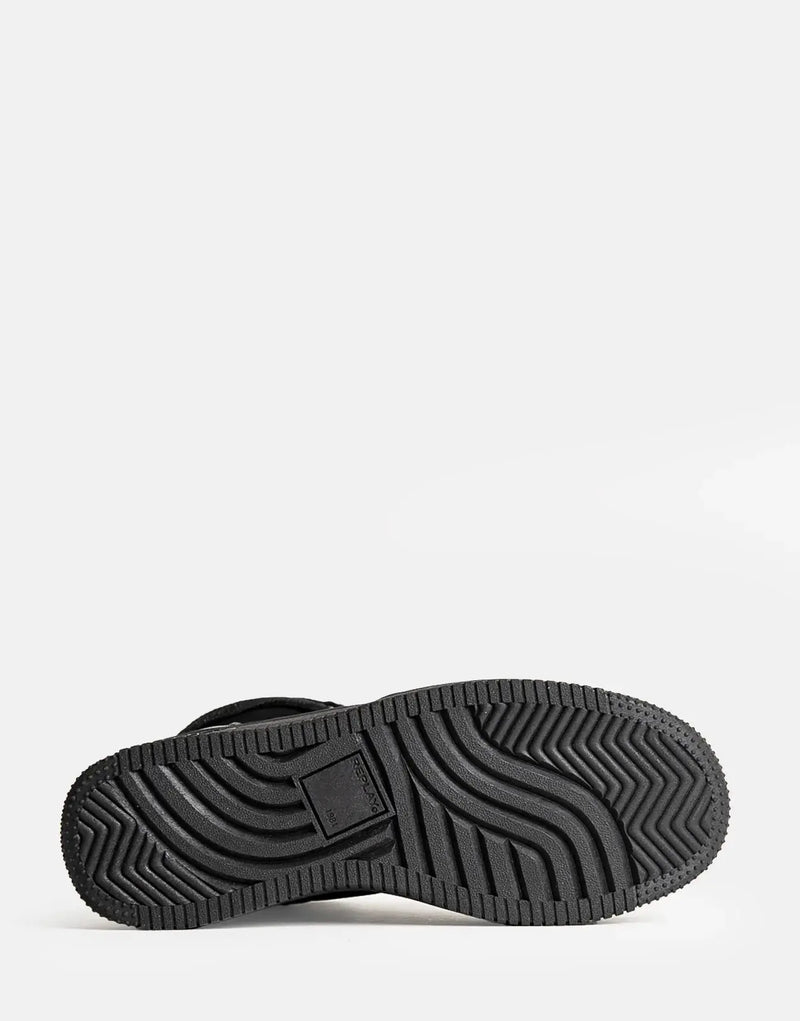 Replay Epic High Stand Out Black Sneakers - Women's Fashion High-Top Comfort