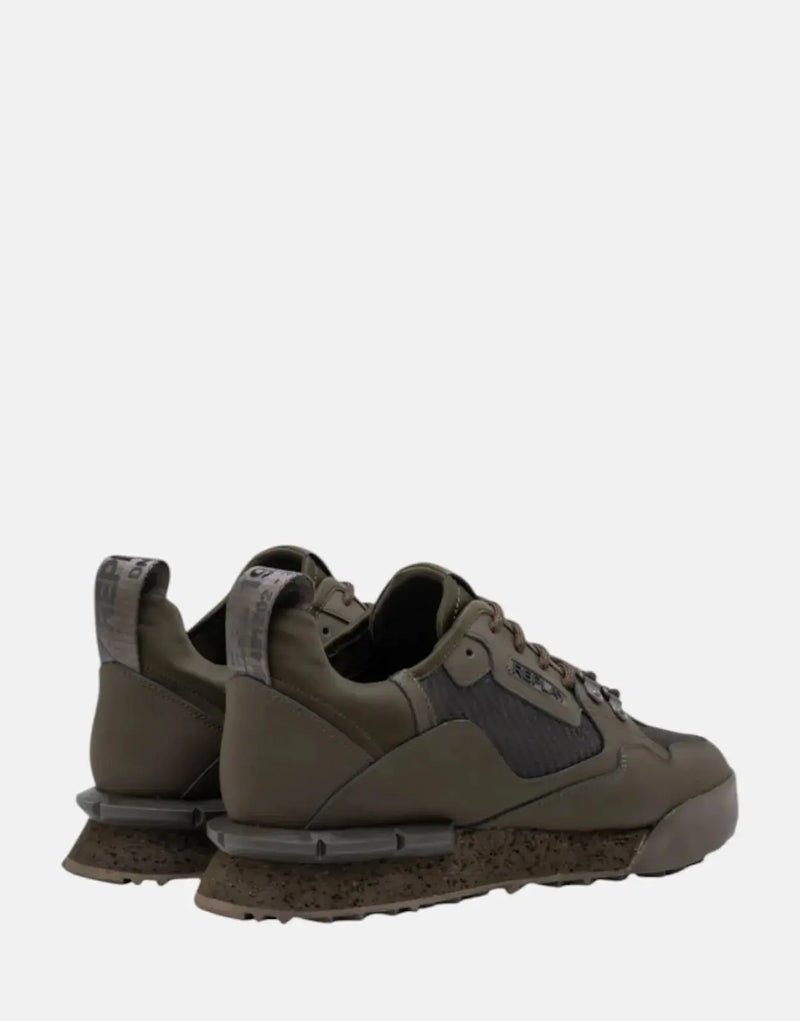 Replay Field Speed Carbon Mil Green Sneakers - Men's Lightweight Performance Footwear