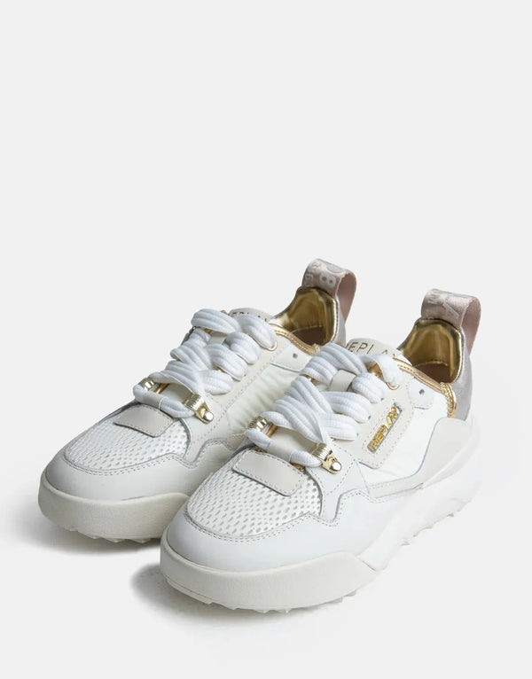 Replay Field W Speed 2 Women's White Lightweight Comfort Sneakers