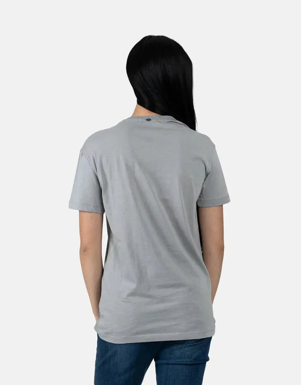Men's Replay Glitter Logo Grey T-Shirt: Sparkle, Comfort, Style