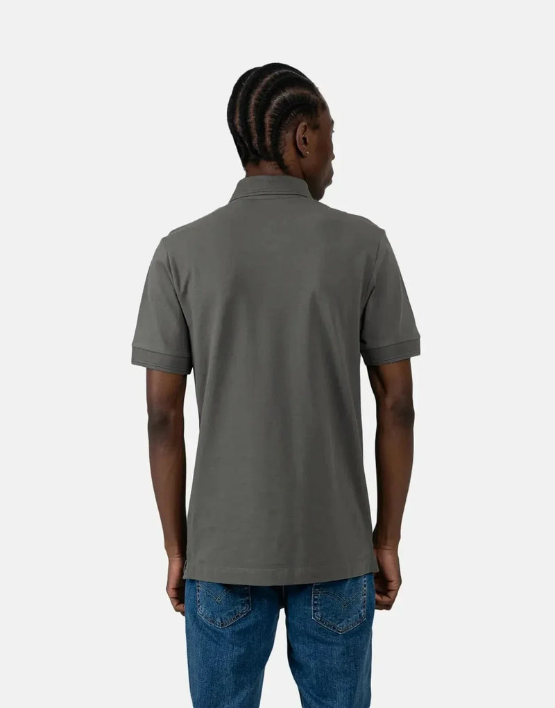 Replay Men's Classic Grey Soft Breathable Polo Shirt - Effortless Style & Comfort