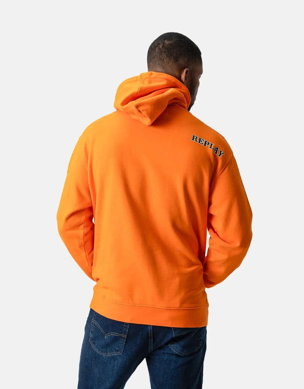 Replay Men's Hiking Club Ultra Orange Premium Comfort Sweatshirt