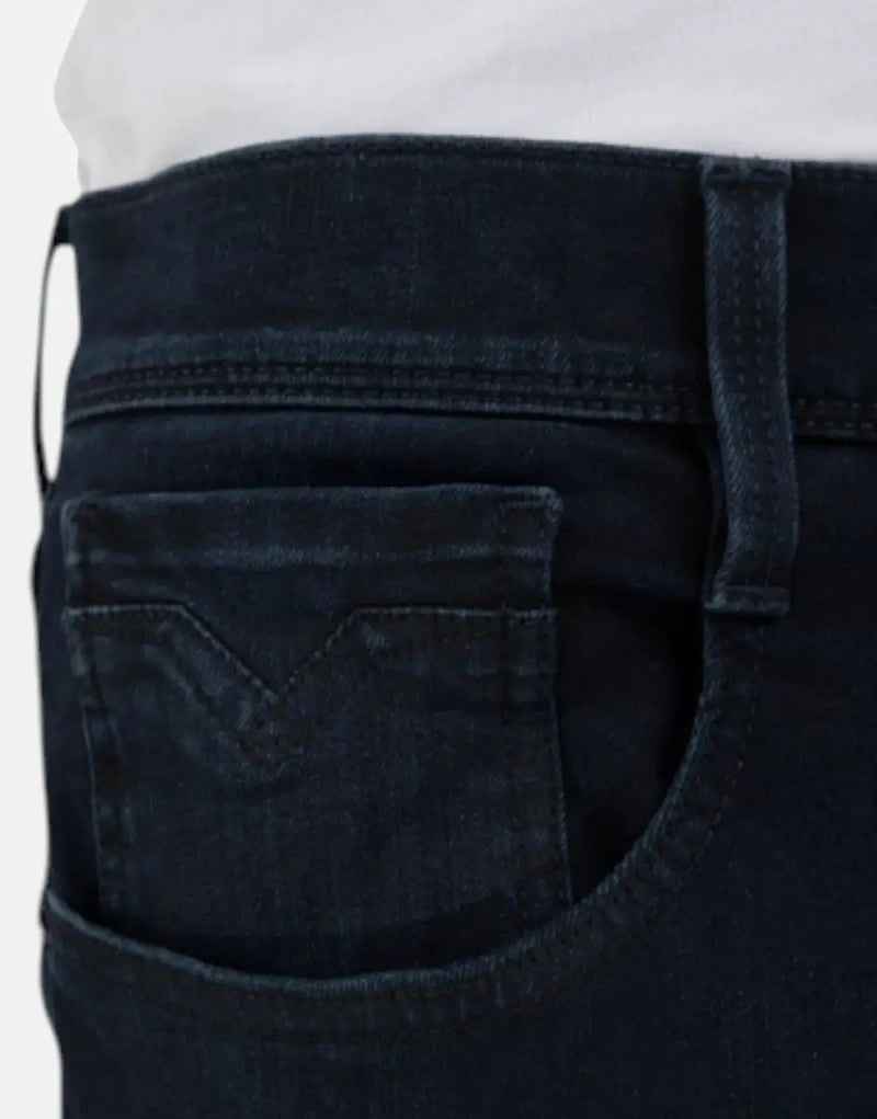 Replay Hyperflex Eco Plus Slim Blue Jeans: Ultimate Comfort, Eco-Friendly Stretch Denim