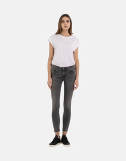 Replay Women's Hyperflex New Luz Skinny Fit Grey Jeans Sustainable Denim