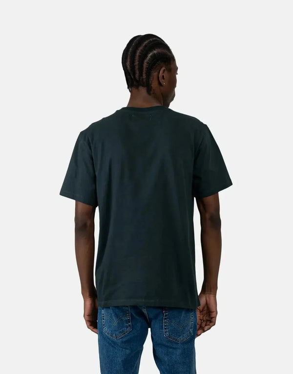 Replay Men's Rubber Logo Black T-Shirt, Premium Cotton, Stylish Casual Wear
