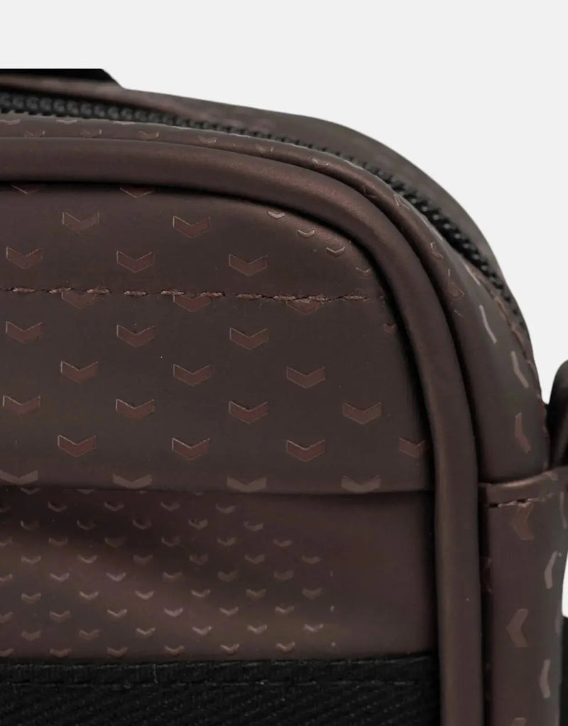 SPCC Fedden Durable Debossed PU Hip Bag: Adjustable Strap & Secure Zip