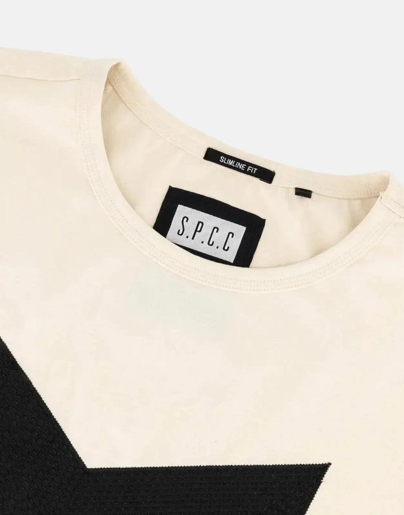 SPCC Klassen Off-White Premium Soft Jersey Tee for Men with Signature Applique